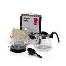 홈아트 드립세트 1~2인용 드립포트 핸드밀 커피용품, 1개