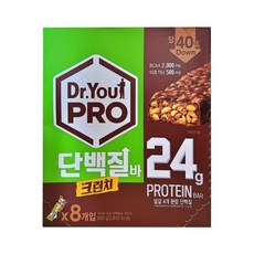 오리온 닥터유 프로 단백질바 크런치 70g X 8개