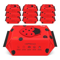 누누베베 벅스레드 캡형, 65g, 72매, 10개