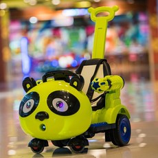 전기 어린이 4륜카트 원격 제어 키즈 장난감 네발자전거 드리프트 자동차, 듀얼 드라이브, 스마트 그린  더블 배터리 + 블루투스  가죽 시트 식, 1개