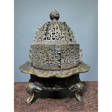【通天寶】純銅爐【祥龍香爐】薰香爐B69, 1個