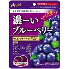 Asahi Group 아사히 다크 블루베리 캔디 84g 4팩, 4개