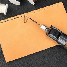 가죽공예 바느질 송곳 수공예 핸드메이드 도구 가죽작업 바늘 공예용품 DIY키트, 본상품, 1개