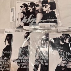 미니5집 위플래쉬 CD 앨범 공식 포스터 사진 카드, B 버전 랜덤 1권