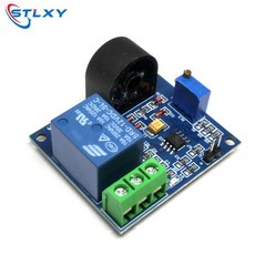 5A 과전류 보호 릴레이 모듈 AC 감지 보드 5V/12V/24V ZMCT103C 변압기, 01 12V, 01 현재 범위 3