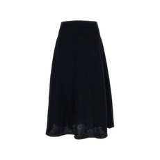 익스트림캐시미어 Seduce flared midi skirt