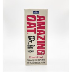 매일 어메이징 오트 언스위트, 190ml, 15개