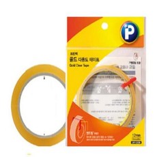 프린텍 골드다용도테이프 리필 12mm 선물포장테이프