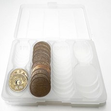 A플레이 엔화지갑 엔화케이스 일본동전지갑, 화이트, 1개