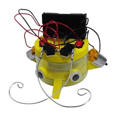 생활과학 모터 방향전환 청소로봇 조립키트 5인용/ 과학교구 중등과학 과학실험용, 1세트