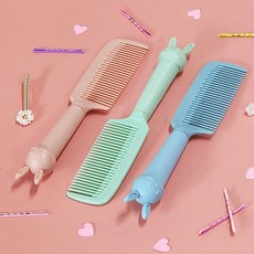 토끼 전용 빗 토끼 빗 소프트 빗질 소형동물 털 관리