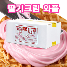꾸플 딸기와플크림(3kg), 3kg, 1개