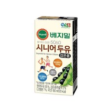 베지밀 5060 시니어두유 검은콩, 190ml, 96개