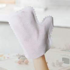 정전기 청소장갑 먼지제거 청소용 장갑 정전기 먼지장갑 10매입, 화이트, 1세트