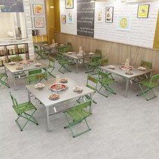 고깃집 테이블 120x80x75 4개 고기집 고기집테이블 포장마차