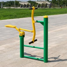 에스앤씨 승마운동기구 근육 훈련 접이식 승마기 복근, 그린 매립형, 기본 모델명/품번