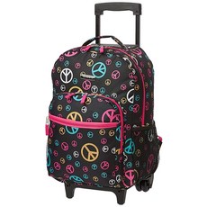 Rockland 더블 부족 단일 사이즈 더블 핸들 롤링 백팩_157583