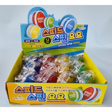 대양무역 스피드 스핀요요 장난감 어린이 요요놀이, 1개, 랜덤 색상