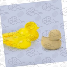 오리 눈뭉치 제조기 겨울 놀이 도구 야외 활동 눈놀이 집게형 눈덩이 만들기 어린이 겨울용품, 1개