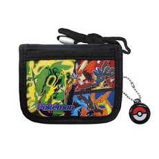 포켓몬스터 목걸이 반지갑 / 블랙