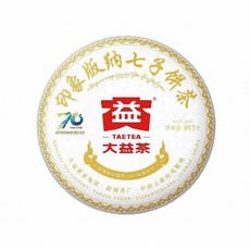 大益 普洱生茶 357g 印象版納 2301, 1個, 片