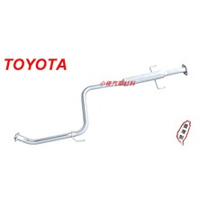 昇鈺 TOYOTA COROLLA 1989-1992 中段排氣管 消音器, 1個, 150公分,中段x1, N/A, 中段x1