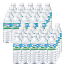 제주삼다수 500ml 40개 (유/무 라벨 랜덤발송)