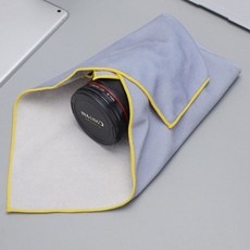 수납주머니 카메라 수납 정리 주머니 보호 헝겊 덮개 45x45cm 79000EA 1EA, 블루그레이