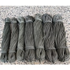내구성 나일론 로프 낚시 라인 플라스틱 다용도 줄, 1개, 60줄 2.5mm , 65m