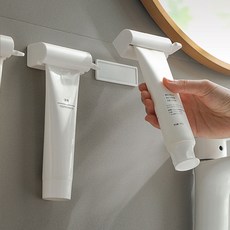 릴리홈 프리미엄 ABS 탈부착 치약 디스펜서 치약짜개, 1개, 화이트 1개, 화이트