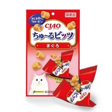 고양이 크런치간식 챠오츄르 비츠 참치 이나바 36g, 1개
