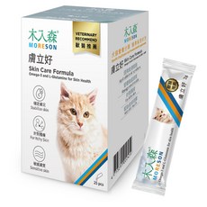木入森 MORESON 貓咪排膚立好 Skin Care Formula, 1個, 皮膚/頭髮, 25份