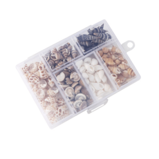 [비누나무]비즈 조개 소라 다슬기 껍질 모음 어항 테라리움 젤캔들 디오라마 재료천연비누만들기재료, 혼합