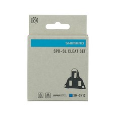[시마노]SM-SH12 2도형 로드용 페달클리트 자전거신발/부품, 1세트, 블루