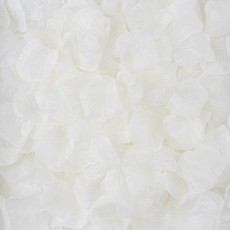 아트포유 장미 꽃잎 컨페티 플라워샤워 웨딩 촬영 꽃가루, 400개, 아이보리