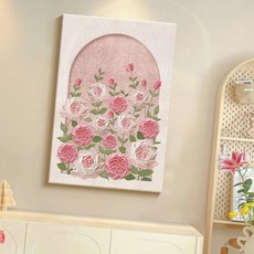 액자 꽃그림 벽걸이 카페 아크릴 인테리어 거실 꽃무늬, 상세페이지 참조