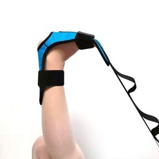 발목 재활 스트레칭 요가 보조 벨트 근육 이완 밴드, 블루 스트레칭 밴드, 기본 모델명/품번