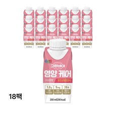 그린비아 영양케어 구수한맛 완전균형영양식, 200ml, 18개