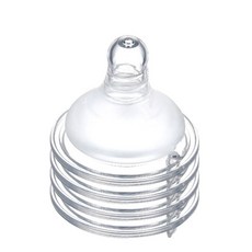 小獅王辛巴 母乳記憶超柔防脹氣奶嘴 標準口 L 十字孔 6M 4入 柔軟升級 仿母乳吸吮, 1個