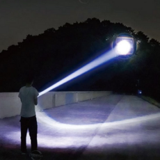 충전식 손전등 휴대용 경량 생활 led 손전등 방수형 등산 낚시 캠핑 비상용 작업등 조명