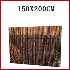 펜션 대나무 가림막 옥상 파티션 테라스 카페 휀스