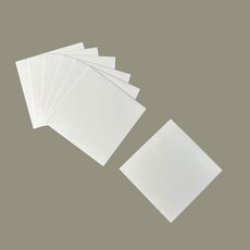 지니픽 향수시향지 테스트지 조향테스트 시향종이, 빈 정사각형 50 mm 100 시트, 1개