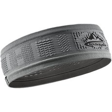 GOLOVEJOY 運動髮帶 男女通用 高彈性吸濕排汗 透氣跑步瑜珈頭帶, Gray, 1個