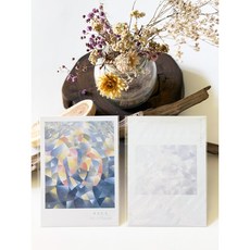 萬用卡 - 精美設計，適用於各種節慶場合，傳遞溫馨祝福, 灰藍, 1個裝