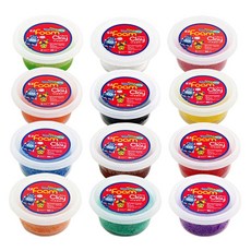 글로벌이지 이지 폼클레이 12색 120g, 갈색