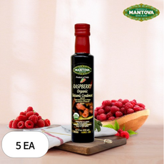 만토바 모데나 오가닉 라즈베리향 발사믹 식초, 250ml, 5개