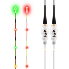 루키드 현영 U4 4점등 스마트찌 민물전자찌 유니콘 케미 일체형 실내 바다 낚시, 2개, U4003