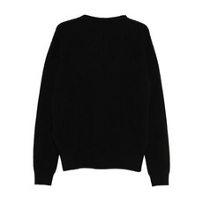 릭 오웬스 모크 넥 스웨터