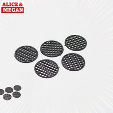 모종분갈이망 원형깔망 화분배수용 흙거름망5개