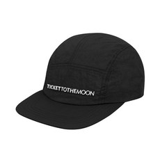 [티켓투더문] 클래식 텍스트 원톤 캠프캡 블랙(CLASSIC TEXT ONE TONE CAMP CAP BLK)